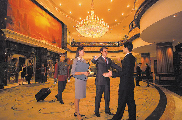 Grand Bay Hotel Zhuhai Interno foto